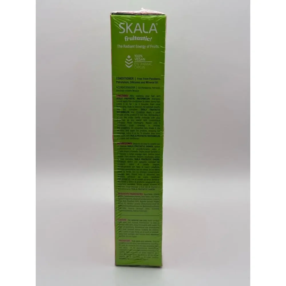 Skala Frutastic Watermelon Shampoo Conditioner 325ml Set Care Vegan New Brazil